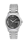 Gucci G Timeless Black Dial Silver Steel Strap Watch For Men - YA126402
