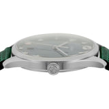  Shop Authentic Gucci G-Timeless Mother of Pearl Green Dial Green Leather Strap Watch For Women - YA1264042 - Luxxuri