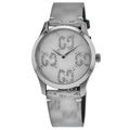  Shop Authentic Gucci G Timeless Quartz Grey Dial Grey Leather Strap Watch For Men - YA1264058 - Luxxuri