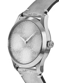  Shop Authentic Gucci G Timeless Quartz Grey Dial Grey Leather Strap Watch For Men - YA1264058 - Luxxuri
