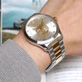  Shop Authentic Gucci G Timeless Silver Dial Two Tone Steel Strap Watch For Women - YA1264074 - Luxxuri