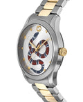 Gucci G Timeless Quartz Silver Dial Silver Steel Strap Watch For Women - YA1264075