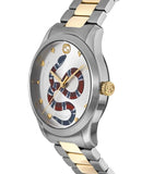  Shop Authentic Gucci G Timeless Quartz Silver Dial Silver Steel Strap Watch For Women - YA1264075 - Luxxuri