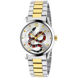  Shop Authentic Gucci G Timeless Quartz Silver Dial Silver Steel Strap Watch For Women - YA1264075 - Luxxuri
