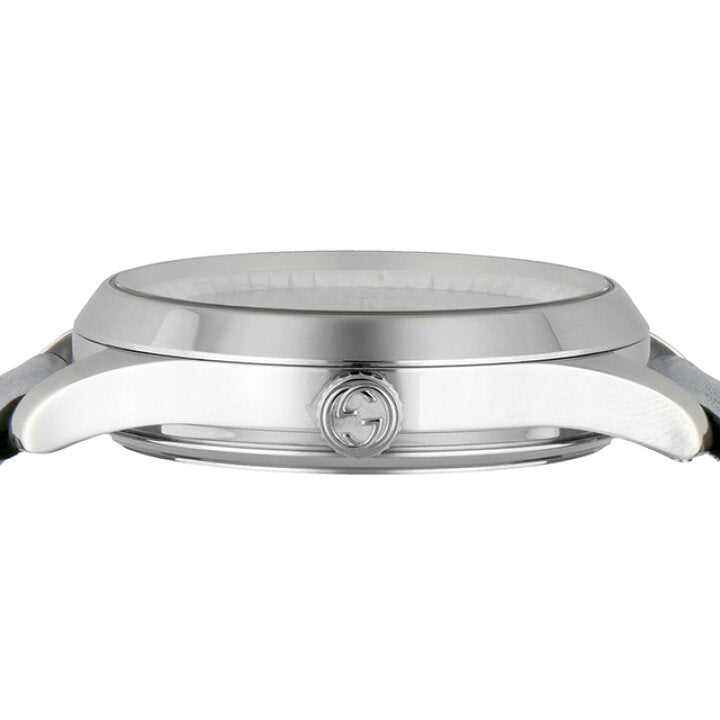  Shop Authentic Gucci G Timeless Automatic Mother of Pearl Dial Blue Leather Strap Watch For Women - YA1264113 - Luxxuri