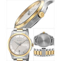  Shop Authentic Gucci G Timeless Quartz Silver Dial Two Tone Steel Strap Watch For Men - YA126450 - Luxxuri