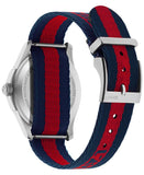  Shop Authentic Gucci G Timless Le Marche Des Merveilles Blue & Red Dial Blue & Red Nylon Strap Unisex Watch  - YA126495 - Luxxuri