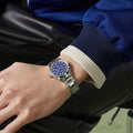  Shop Authentic Gucci G Timeless Quartz Blue Dial Silver Steel Strap Watch for Women - YA1265043 - Luxxuri
