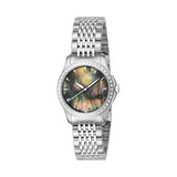  Shop Authentic Gucci G Timeless Diamonds Mother of Pearl Black Dial Silver Mesh Bracelet Watch For Women - YA126507 - Luxxuri
