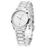  Shop Authentic Gucci G Timeless Quartz Silver Dial Silver Steel Strap Watch For Women - YA126551 - Luxxuri