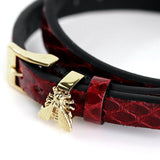  Shop Authentic Gucci G Frame White Dial Red Leather Strap Watch For Women - YA128524 - Luxxuri