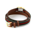  Shop Authentic Gucci G-Frame Multicolored Red and Green Dial Watch For Women - YA128527 - Luxxuri