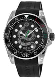  Shop Authentic Gucci Dive Quartz Kingsnake Black Dial Black Rubber Strap Watch For Men - YA136217 - Luxxuri