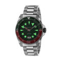  Shop Authentic Gucci Dive Quartz Green Dial Silver Steel Strap Watch For Men - YA136222 - Luxxuri