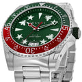  Shop Authentic Gucci Dive Quartz Green Dial Silver Steel Strap Watch For Men - YA136222 - Luxxuri