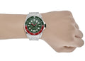  Shop Authentic Gucci Dive Quartz Green Dial Silver Steel Strap Watch For Men - YA136222 - Luxxuri