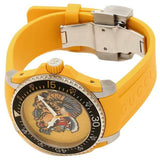  Shop Authentic Gucci Dive Tiger Yellow Dial Yellow Rubber Strap Watch For Men - YA136317 - Luxxuri