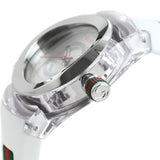 Shop Authentic Gucci Sync Quartz White Dial White Rubber Strap Unisex Watch - YA137302 - Luxxuri