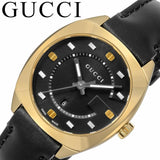  Shop Authentic Gucci GG2570 Quartz Black Dial Black Leather Strap Watch For Women - YA142408 - Luxxuri