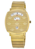  Shop Authentic Gucci Grip Yellow Gold Dial Yellow Gold Steel Strap Unisex Watch -  YA157403 - Luxxuri