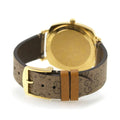  Shop Authentic Gucci Grip Disney Mickey Mouse Gold Dial Brown Leather Strap Watch For Women - YA157420 - Luxxuri