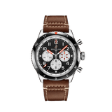  Shop Authentic Breitling Super Avi B04 Chronograph GMT 46 Mosquito Black Dial Brown Leather Strap Watch for Men - YB04451A1B1X1 - Luxxuri