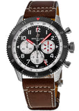  Shop Authentic Breitling Super Avi B04 Chronograph GMT 46 Mosquito Black Dial Brown Leather Strap Watch for Men - YB04451A1B1X1 - Luxxuri