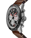 Shop Authentic Breitling Super Avi B04 Chronograph GMT 46 Mosquito Black Dial Brown Leather Strap Watch for Men - YB04451A1B1X1 - Luxxuri