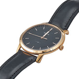  Shop Authentic Fossil The Minimalist Black Dial Black Leather Strap Watch for Men - FS5376 - Luxxuri