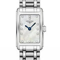  Shop Authentic Longines Dolcevita Diamonds Mother of Pearl Dial Silver Steel Strap Watch for Women - L5.258.4.87.6 - Luxxuri