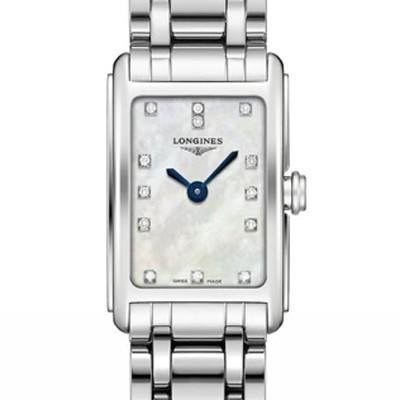  Shop Authentic Longines Dolcevita Diamonds Mother of Pearl Dial Silver Steel Strap Watch for Women - L5.258.4.87.6 - Luxxuri
