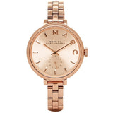 Shop Authentic Marc Jacobs Sally Rose Gold Dial Rose Gold Steel Strap Watch for Women - MBM3364 - Luxxuri