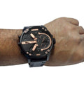  Shop Authentic Diesel Big Daddy Black Dial Black Steel Strap Watch For Men - DZ7312 - Luxxuri