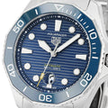  Shop Authentic Tag Heuer Aquaracer Professional 300 Automatic Blue Dial Silver Steel Strap Watch for Men - WBP201B.BA0632 - Luxxuri
