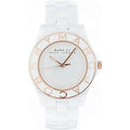  Shop Authentic Marc Jacobs Blade White Dial White Ceramic Strap Watch for Women - MBM9502 - Luxxuri