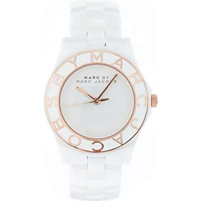  Shop Authentic Marc Jacobs Blade White Dial White Ceramic Strap Watch for Women - MBM9502 - Luxxuri