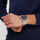  Shop Authentic Armani Exchange Nico Analog Black Dial Silver Steel Strap Watch For Men - AX2320 - Luxxuri