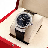  Shop Authentic Salvatore Ferragamo F-80 Classic Black Dial Black Leather Strap  Watch for Men - SFDT00219 - Luxxuri