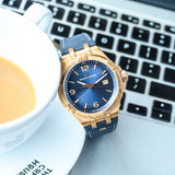  Shop Authentic Maurice Lacroix Aikon Date Limited Edition Blue Dial Blue Leather Strap Watch For Men - AI1028-BRZ01-420-1 - Luxxuri