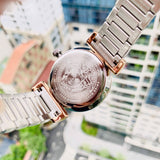  Shop Authentic Versace V-Motif Silver Dial Two Tone Steel Strap Watch for Women - VERE00718 - Luxxuri