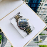  Shop Authentic Versace V-Motif Black Dial Two Tone Steel Strap Watch for Women - VERE00518 - Luxxuri