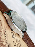  Shop Authentic Tissot Luxury Powermatic 80 Silver Dial Brown Leather Strap Watch For Men - T086.407.16.031.00 - Luxxuri
