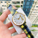  Shop Authentic Versace V-Circle The Clans Edition Silver Dial Multicolor Leather Strap Watch for Women - VE8100118 - Luxxuri