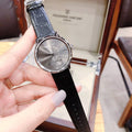  Shop Authentic Calvin Klein Accent Black Dial Black Leather Strap Watch for Women - K2Y231C3 - Luxxuri