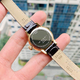  Shop Authentic Tissot Carson Lady Steel Quartz Brown Leather Strap Watch For Women - T085.210.36.011.00 - Luxxuri