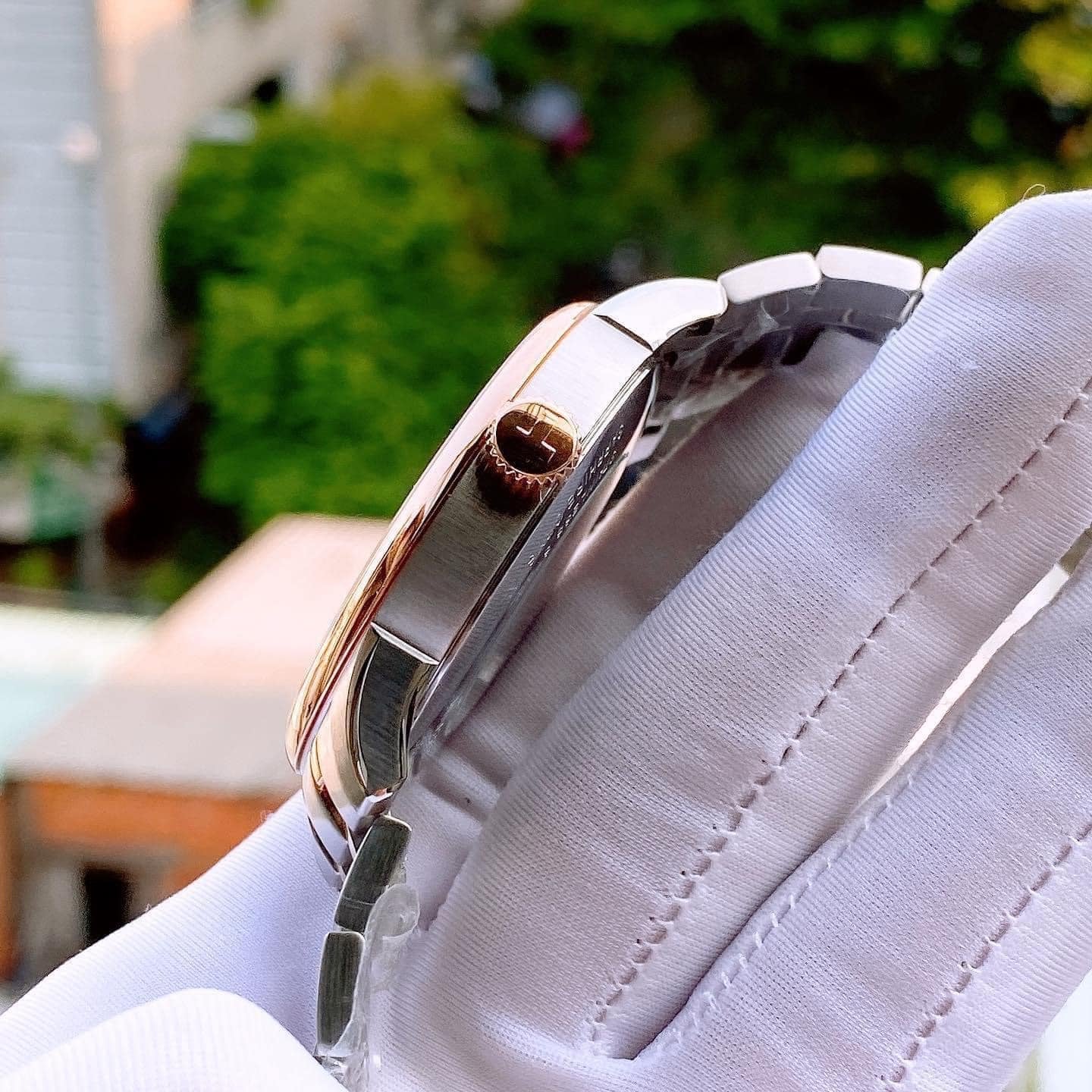 Tissot Chemin des Tourelles Powermatic 80 Silver Dial Two Tone Steel Strap Watch for Men - T099.407.22.038.02