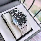  Shop Authentic Maurice Lacroix Aikon Venturer Black Dial Silver Steel Strap Watch for Men - AI6058-SS002-330-1 - Luxxuri