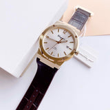  Shop Authentic Salvatore Ferragamo F-80 Classic Silver Dial Brown Leather Strap Watch for Men - SFDT00419 - Luxxuri