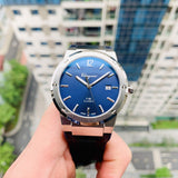  Shop Authentic Salvatore Ferragamo F-80 Classic Blue Dial Blue Leather Strap Watch for Men - SFDT00319 - Luxxuri