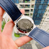  Shop Authentic Salvatore Ferragamo F-80 Classic Blue Dial Blue Leather Strap Watch for Men - SFDT00319 - Luxxuri